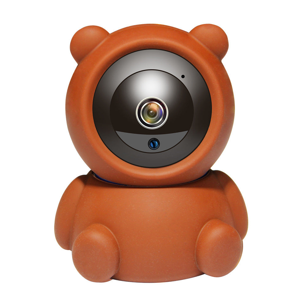Caméra de sécurité IP WiFi Bear 1080p – Suivi automatique et vision nocturne