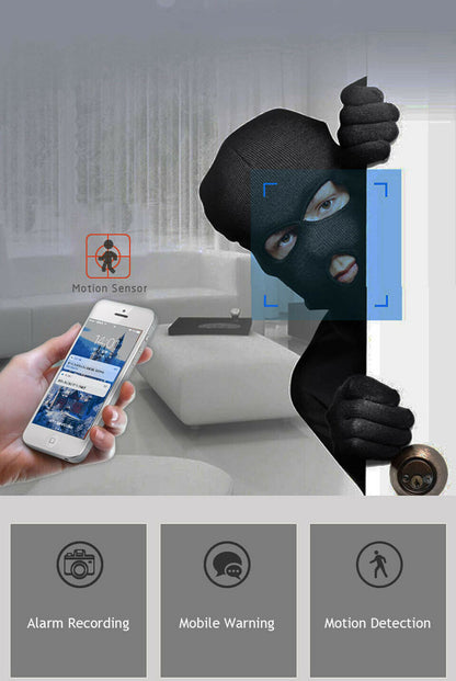 WiFi Wireless CCTV IP Camera – Smart Home Security Monitor