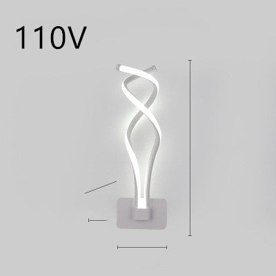 LED Nordic Minimalist Wall Lamp – Bedroom & Bedside Lighting