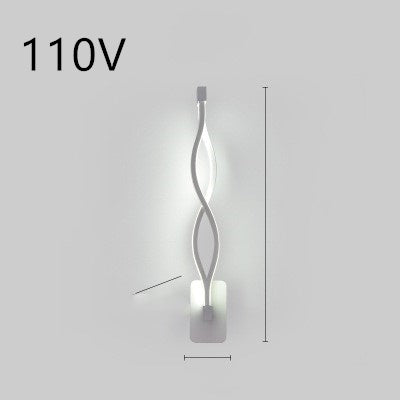 LED Nordic Minimalist Wall Lamp – Bedroom & Bedside Lighting