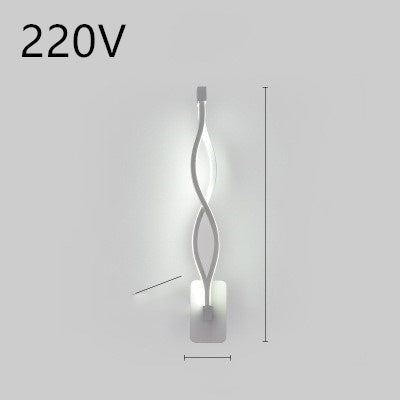 LED Nordic Minimalist Wall Lamp – Bedroom & Bedside Lighting