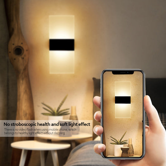 Indoor Motion Sensing Wall Lamp – USB Rechargeable